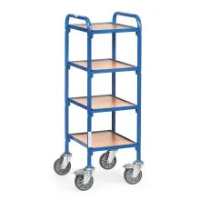 Bijzetwagen 250 kg met 4 houten etages 320x470