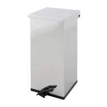Carro-Kick pedaalemmers 55 liter rvs-look