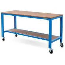 Mobiele werktafel  blauw 950x2000x700 (hxbxd)