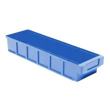 Magazijnbak, magazijnstellingbak VKB 500x152x83 mm (lxbxh) blauw