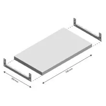 Niveau Legbord Light Duty 550x300mm (bxd)