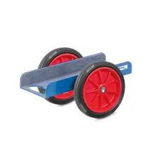 Platenroller 500 kg 250 mm met rubberbanden
