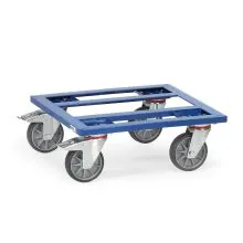 Rolplateau 400 kg 500x500 mm met open frame