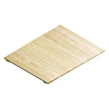 Vurenhouten vlonder gesloten 1340x1092x20 mm