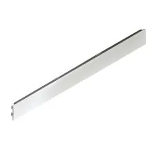 Winkelstelling achterwand 1000x100 mm (bxh) gesloten RAL9001