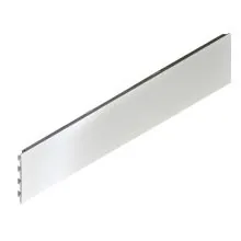 Winkelstelling achterwand 1000x200 mm (bxh) gesloten RAL9001