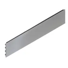 Winkelstelling achterwand 1000x200 (bxh) mm gesloten RAL9006