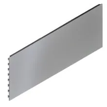 Winkelstelling achterwand 1000x400 (bxh) mm gesloten RAL9006