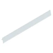 Winkelstelling datastrip wit 988x40 RAL9001