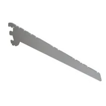 Winkelstelling dragers 570 mm per stuk RAL9006
