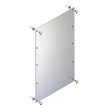 Zijwand Heavy Duty 1000x600 verzinkt