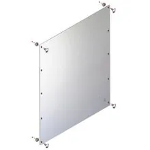 Zijwand Heavy Duty 1000x800 verzinkt