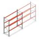 Palletstelling AR T2 3000x2700x1100mm (hxbxd) 3 niveaus 1820kg/niv beginsectie met voorgemonteerde frames
