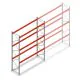 Palletstelling AR T2 5000x3300x1100mm (hxbxd) 3 niveaus 2415kg/niv beginsectie