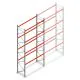 Palletstelling AR T2 6000x2700x1100mm (hxbxd) 4 niveaus 2844kg/niv L2 beginsectie