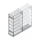 Deels gebruikte legbordstelling Stow 2250x1265x400 mm (hxbxd) 7 niveaus beginsectie