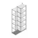 Legbordstelling Light Duty 2000x550x400mm (hxbxd) 6 niveaus aanbouwsectie