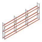 Voordeelrij bandenstelling grootvak AR 2500x6230x500mm (hxbxd) 3 niveaus