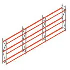 Voordeelrij bandenstelling grootvak AR 2250x6230x400mm (hxbxd) 3 niveaus