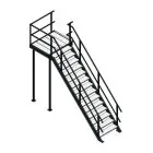 Bordestrap rechtsaf 2800x1000 mm (hxb)