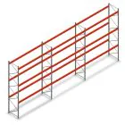 Voordeelrij palletstelling AR T2 5000x11120x1100mm (hxbxd) 3 niveaus 2252kg/niv