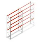 Palletstelling AR T2 6000x3600x1100mm (hxbxd) 3 niveaus 2252kg/niv L2 beginsectie met voorgemonteerde frames