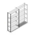 Legbordstelling Medium Duty 2200x1150x400mm (hxbxd) 5 niveaus antraciet beginsectie