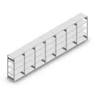Voordeelrij legbordstelling Heavy Duty 2000x7000x600 mm (hxbxd) 5 niveaus 250 kg