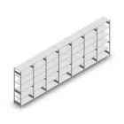 Voordeelrij legbordstelling Heavy Duty 2500x7000x500 mm (hxbxd) 6 niveaus 150 kg