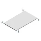 Niveau Legbord HD 150kg 1000x600mm (bxd)