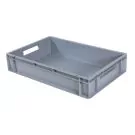 Begra Euronorm stapelbak 600x400x120 mm (lxbxh) lichtgrijs
