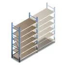 Deels gebruikte Bosal grootvakstelling 2900x1800x900 mm (hxbxd) 6 niveaus beginsectie