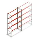 Gebruikte Stow palletstelling 5250x2700x1100mm (hxbxd) 4 niveaus beginsectie
