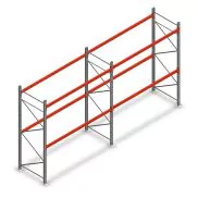 Combideal palletstelling AR T2 3000x5640x1100 mm (hxbxd) 2 niveaus 1820kg/niv