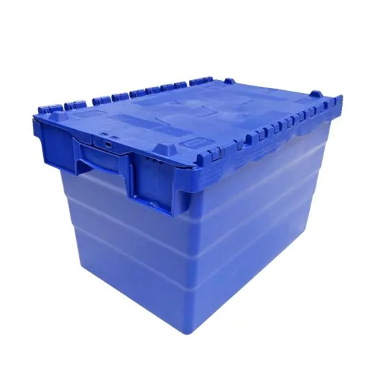 Begra distributiebak, transportbak 600x400x365 mm (lxbxh) blauw