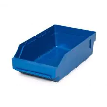 Magazijnbak 3018 Blauw 300x180x95mm (lxbxh)