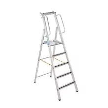 Trapladder met extra groot platform Zarges Meistertritt S 3 treden