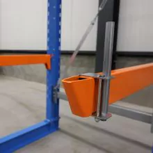 Afrolbeveiliging zware draagarmstelling voor armen 100x40 mm