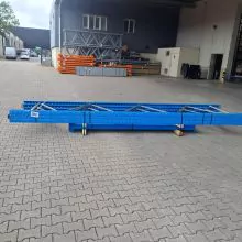 Voordeelpartij gebruikte Dexion Speedlock palletstelling 4950x5640x1100 mm (hxbxd) 3 niveaus