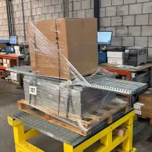Voordeelpartij gebruikte MD legbordstelling 2000x4055x600 mm (hxbxd) 5 niveaus