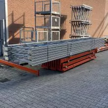 Voordeelpartij gebruikte AR T2 palletstelling 7000x22208x1100mm (hxbxd) 4 niveaus