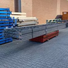 Voordeelpartij gebruikte AR T2 palletstelling 7000x13980x1100mm (hxbxd) 4 niveaus