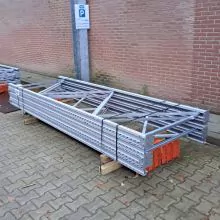 Voordeelpartij gebruikte Stow palletstelling 3500x8500x1100 mm (hxbxd) 4 niveaus