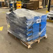 Voordeelpartij 81 stapelbakken 304x184x129 mm (lxbxh) blauw