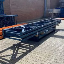 Voordeelpartij gebruikte Polypal palletstelling 5500x11125x1000 mm (hxbxd) 4 niveaus
