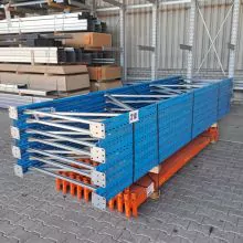 Voordeelpartij gebruikte Stow palletstelling 4000x16900x1100mm (hxbxd) 3 niveaus