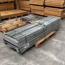 Voordeelpartij gebruikte Metalsistem legbordstelling 2500x4950x600 mm (hxbxd) 6 niveaus
