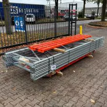 Voordeelpartij deels gebruikte AR T2 palletstelling 4000x11200x1100 mm (hxbxd) 2 niveaus