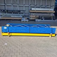 Voordeelpartij gebruikte Esmena palletstelling 3500x14775x1100mm (hxbxd) 2 niveaus 3300kg/set