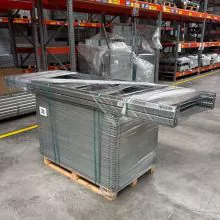 Voordeelpartij gebruikte HD legbordstelling 2500x5350x800 mm (hxbxd) 8 niveaus